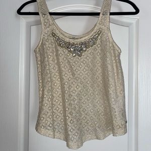Gold Abercrombie Tank Top